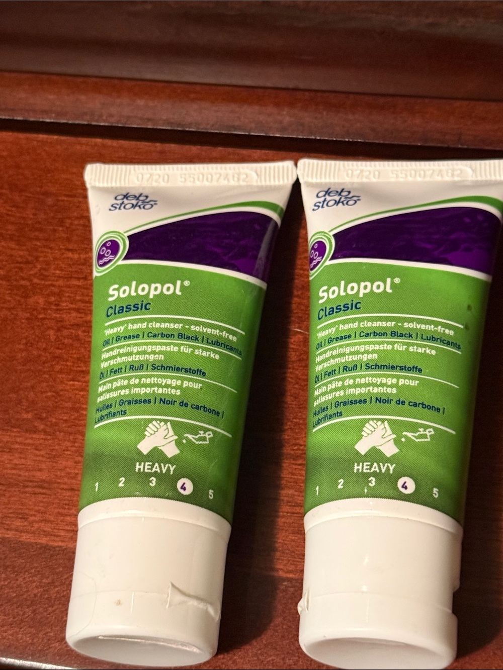 2 Solopol Classic Heavy Hand Cleaner 30ml Travel size